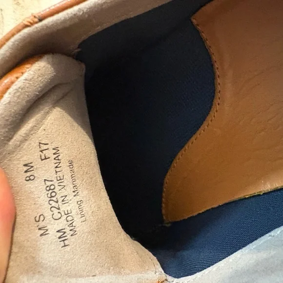 Cole Haan Men's Size 8 Brown Leather Sneakers C22687 - Picture 5 of 5